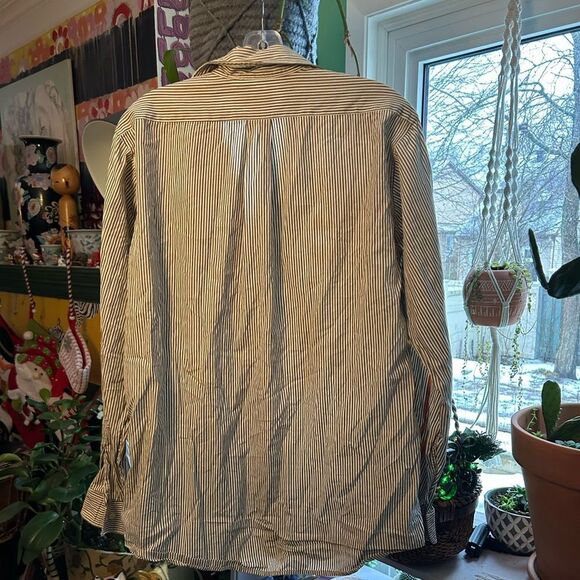 Hand painted casual button downs ton down shirt XL - Picture 8 of 16